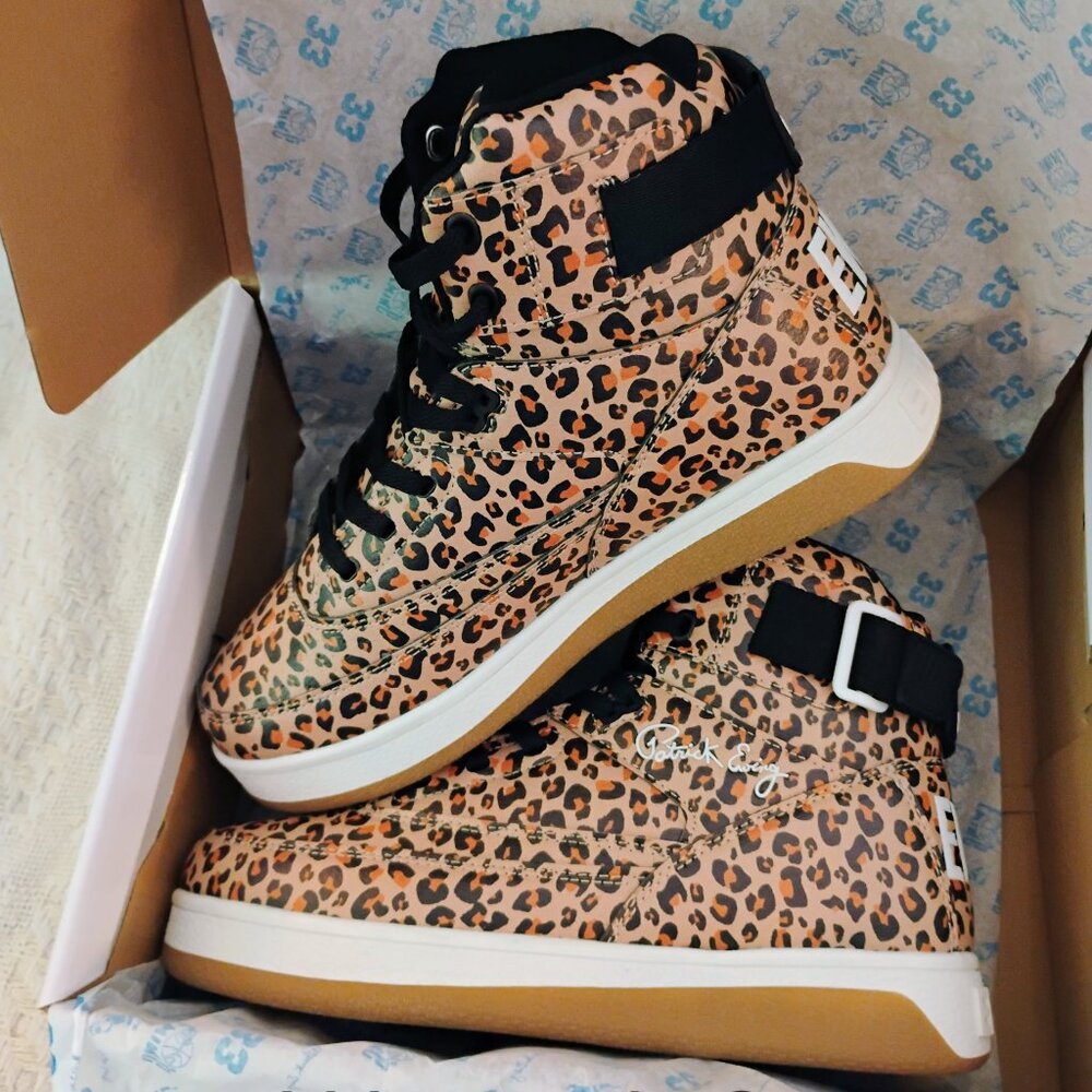 Woman's Patrick Ewing sneakers.